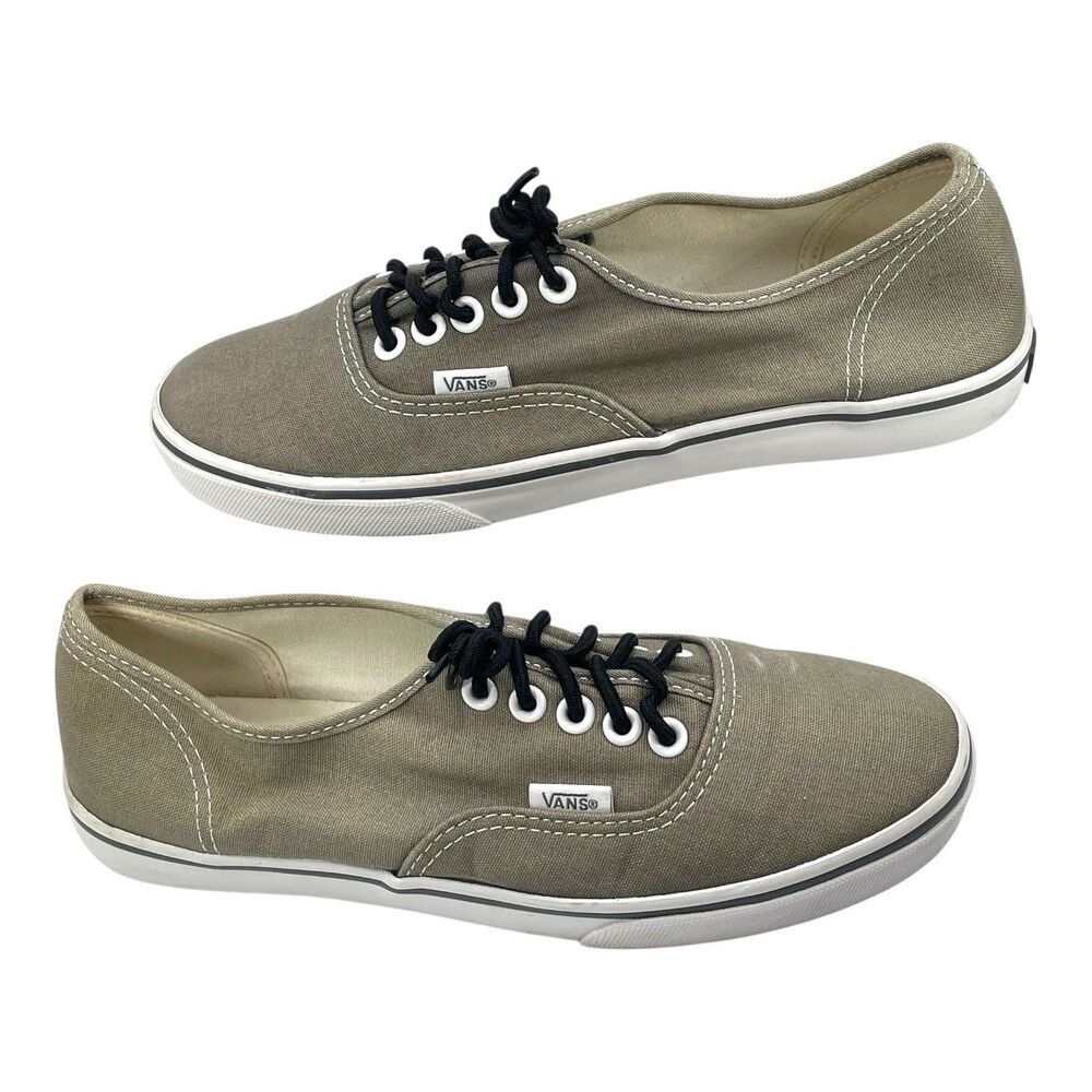 Vans Authentic Olive Green Canvas Shoes Men’s 5.5 Women’s 7